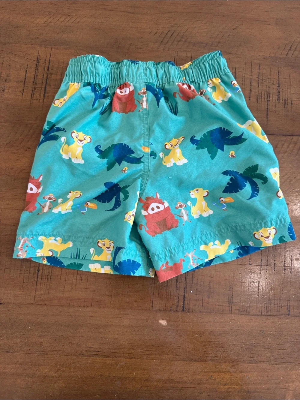 The Lion King Kids Swim Shorts with Jungle Print